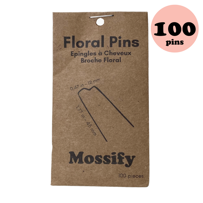 1.75 Floral Greening Pins