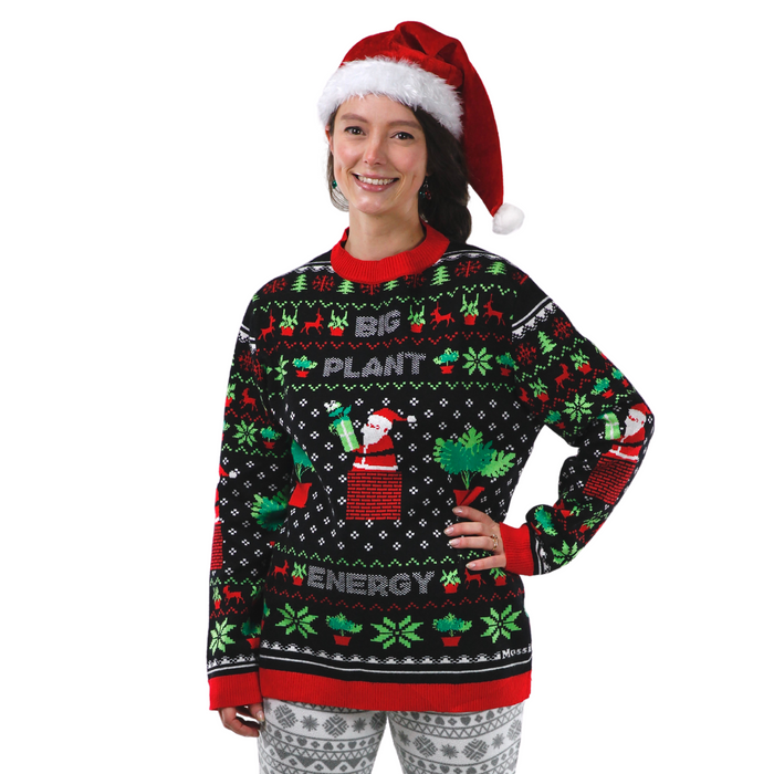 BIG PLANT ENERGY - Ugly Plantmas Sweater