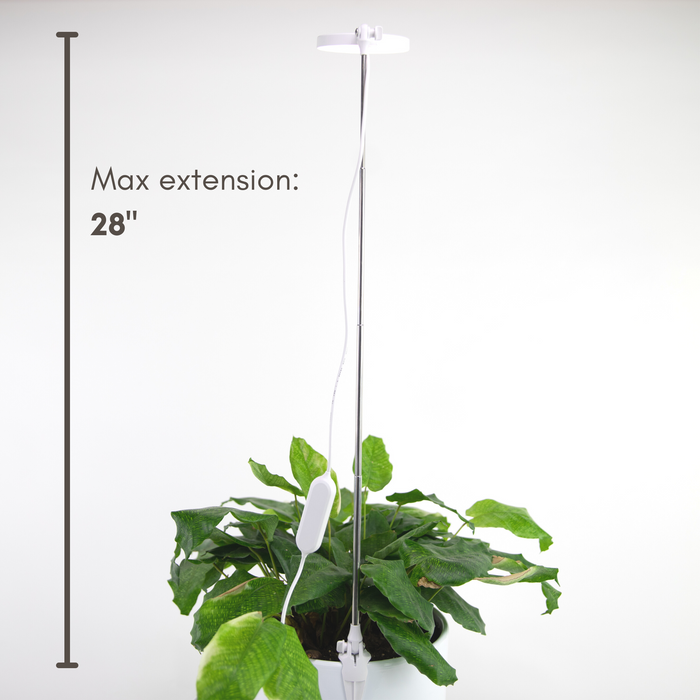 Lampe LED réglable pour plantes. 