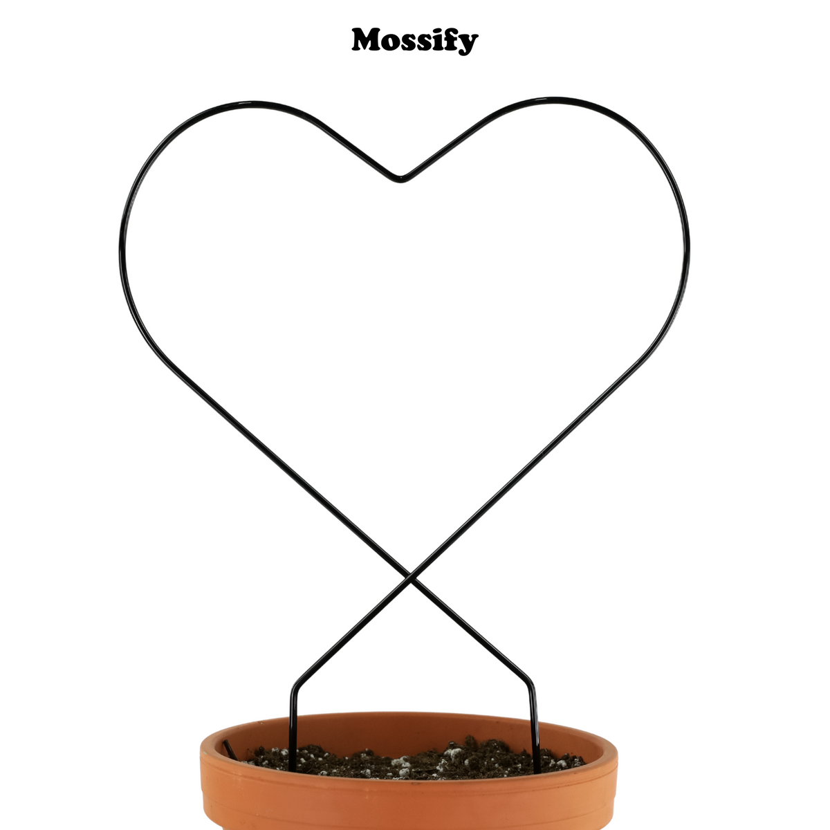 Heart "Give Love" Metal Trellis - Mossify